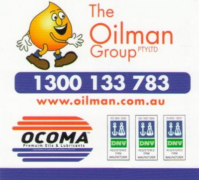 Label Label 400x363 Oil for Trucks, Tractors, Machinery & Industry, The Oilman Group Pty Ltd